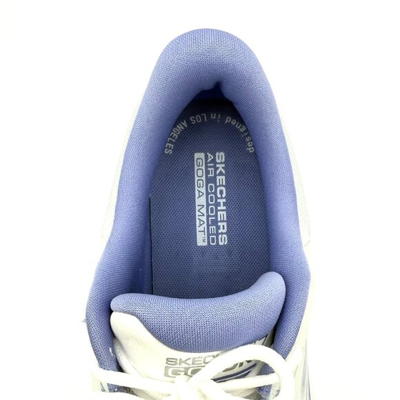 Skechers Go Run 7.0 Interval Sneaker Women's Size 9 White Lavender 129336/ WLV - Picture 8 of 9